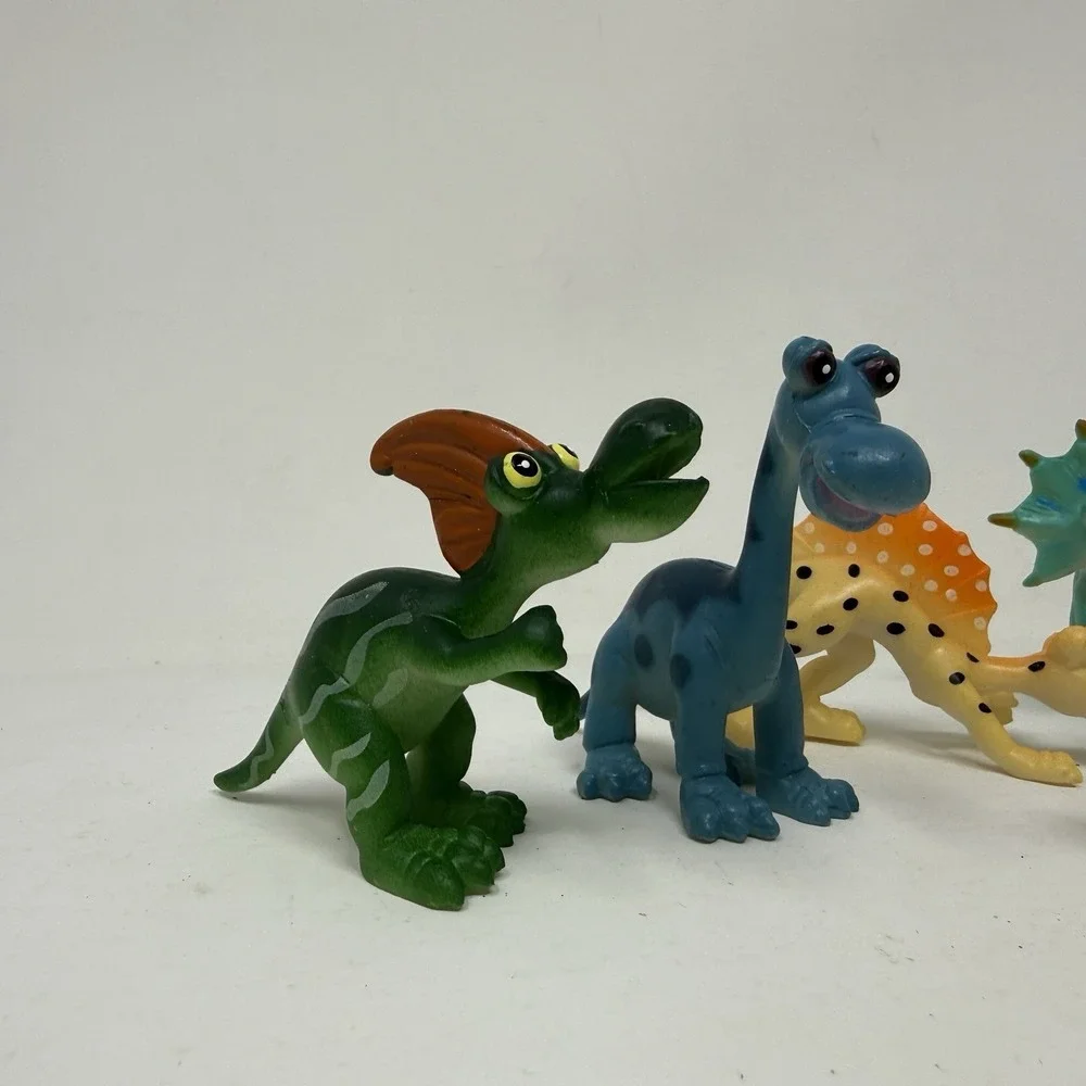 Lot of 6 Gosnell: Funny Animal Dinosaur Figures - T- Rex and More.